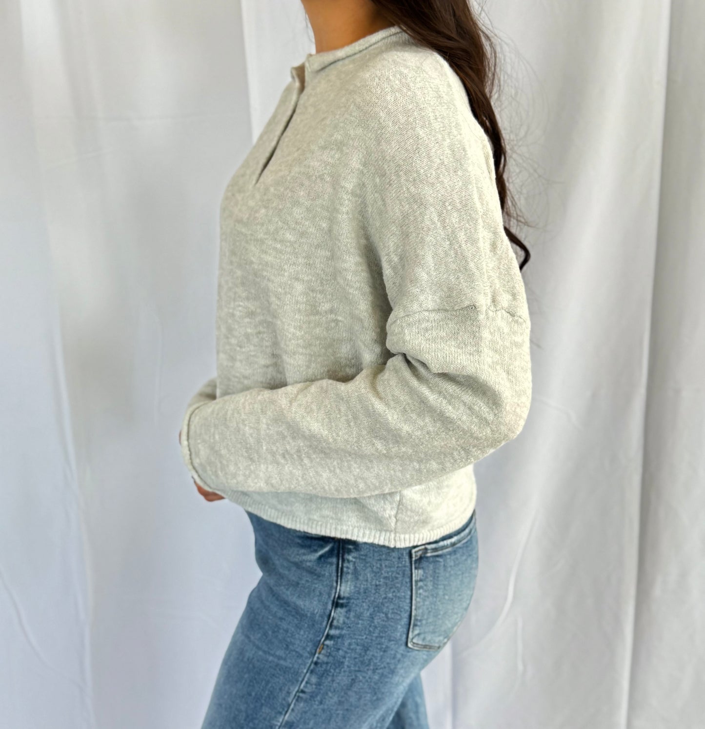 Novi Cardigan - Light Grey