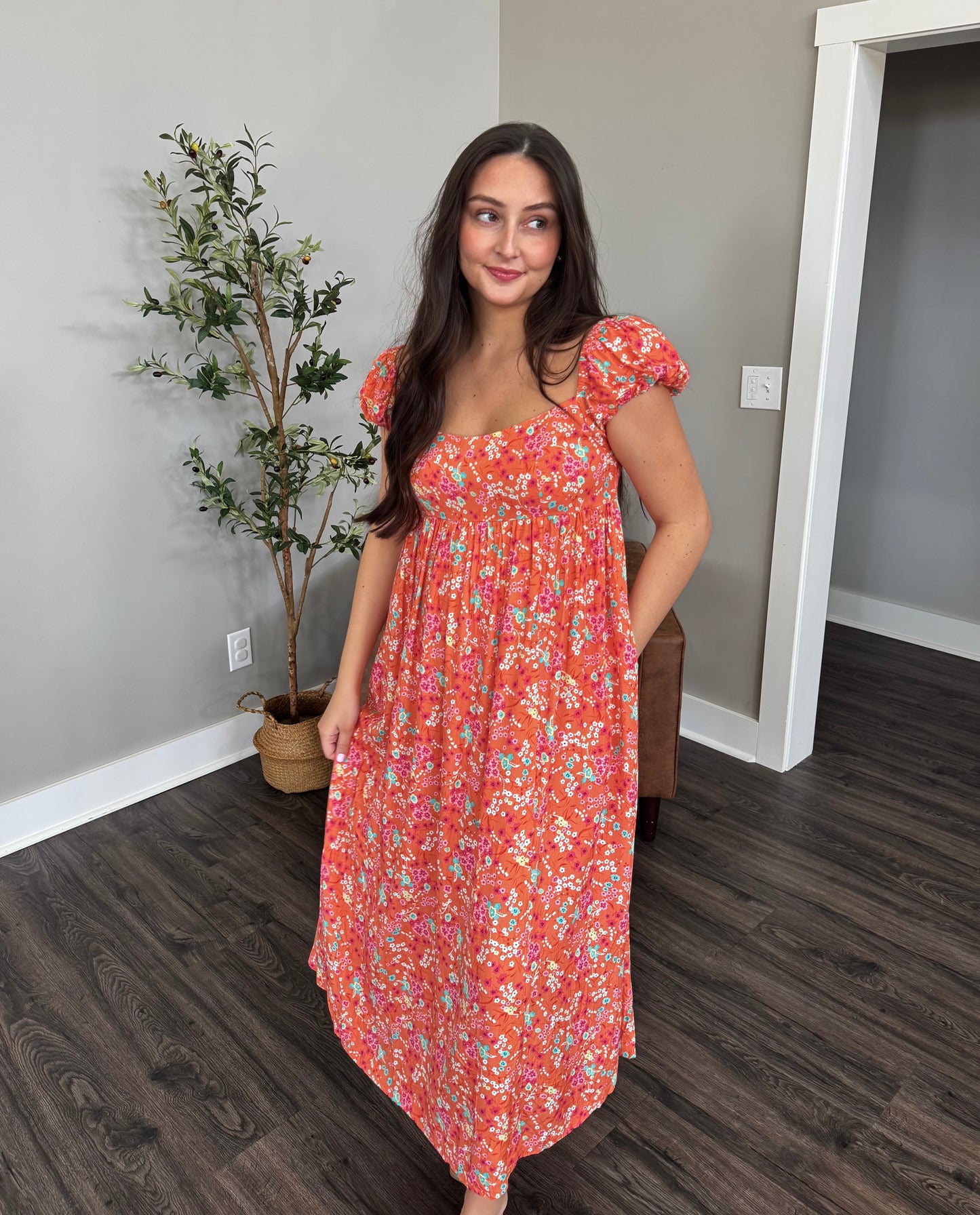 Spring Fling Midi Dress