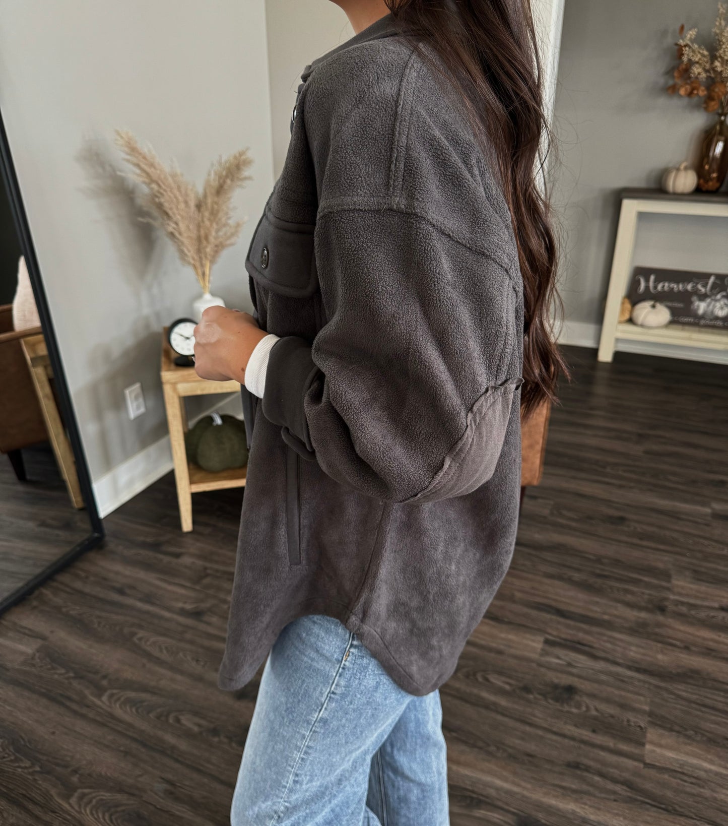 Lilly Fleece Shacket - FINAL SALE