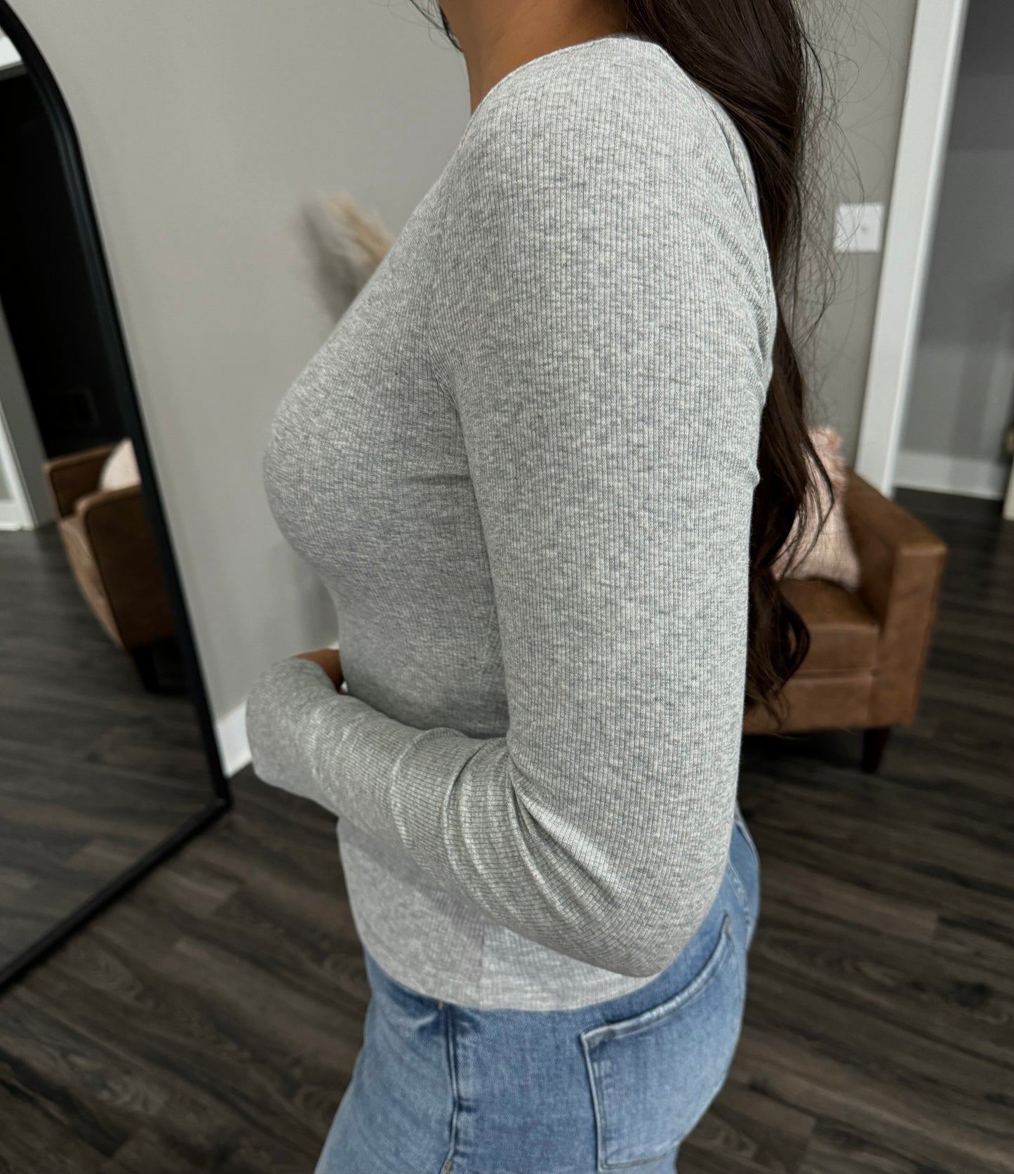Essential Ribbed Long Sleeve