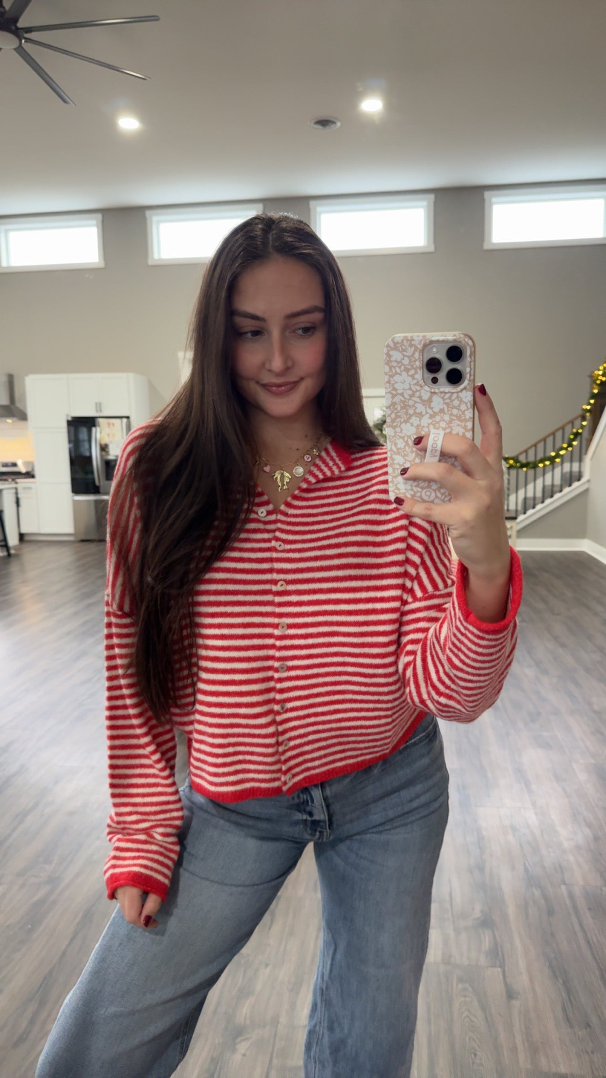 Novi Cardigan - Stripe - FINAL SALE