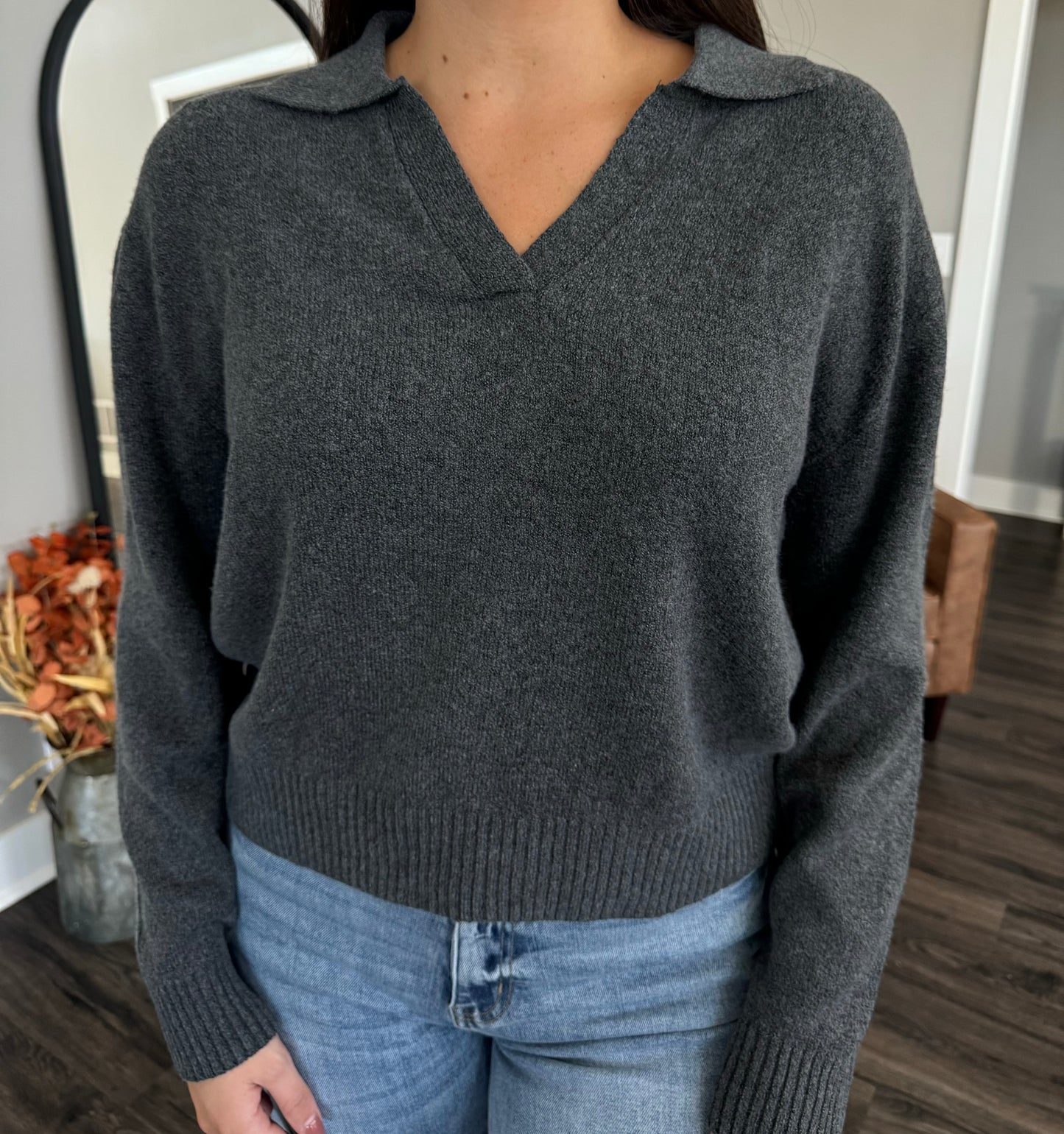 Victoria Collared Sweater - FINAL SALE