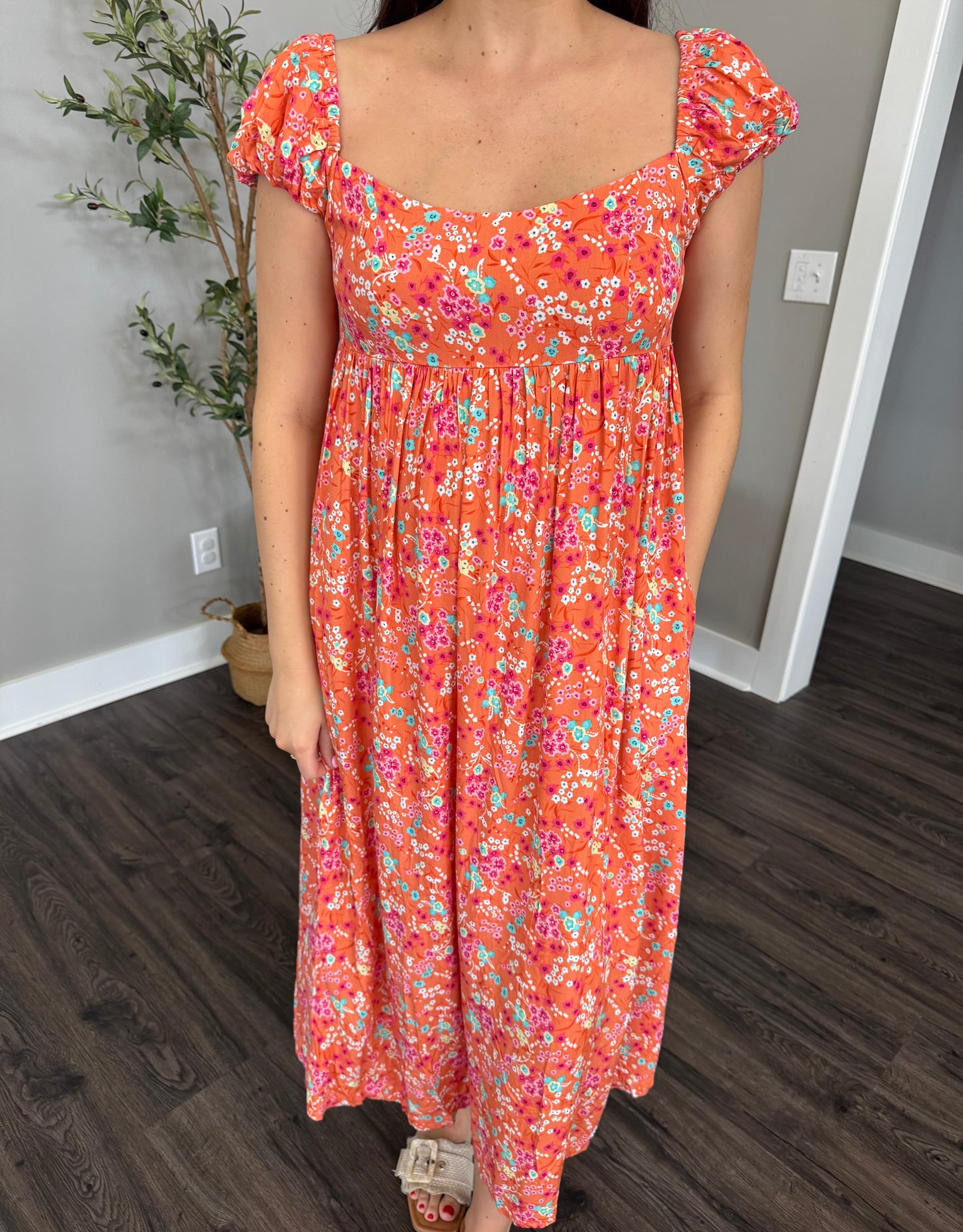 Spring Fling Midi Dress