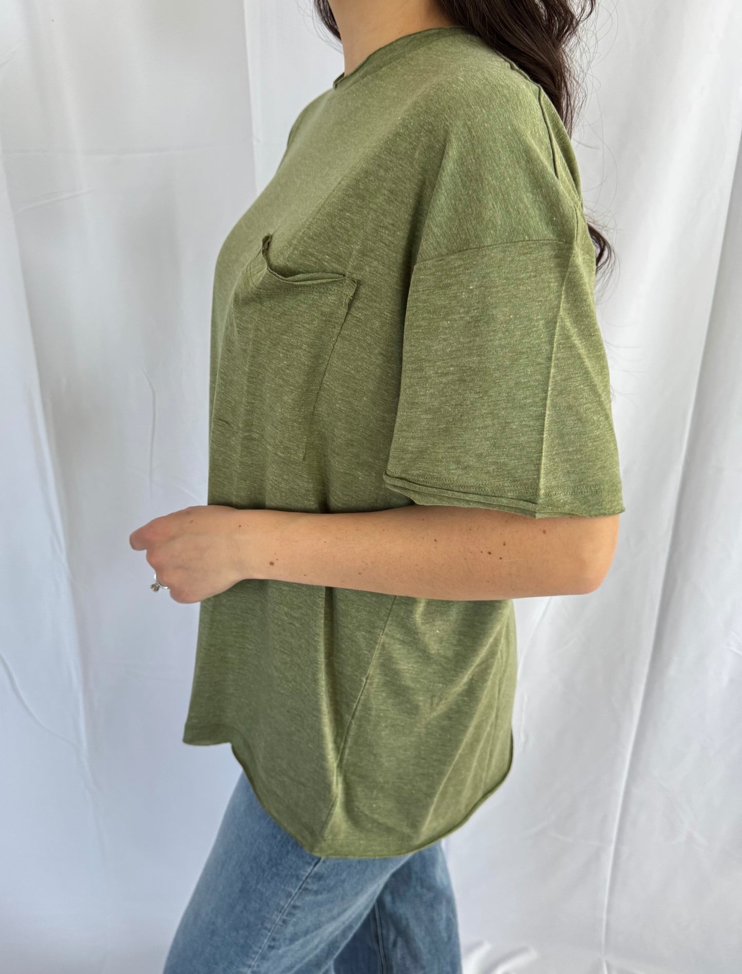 Boyfriend Tee - Olive