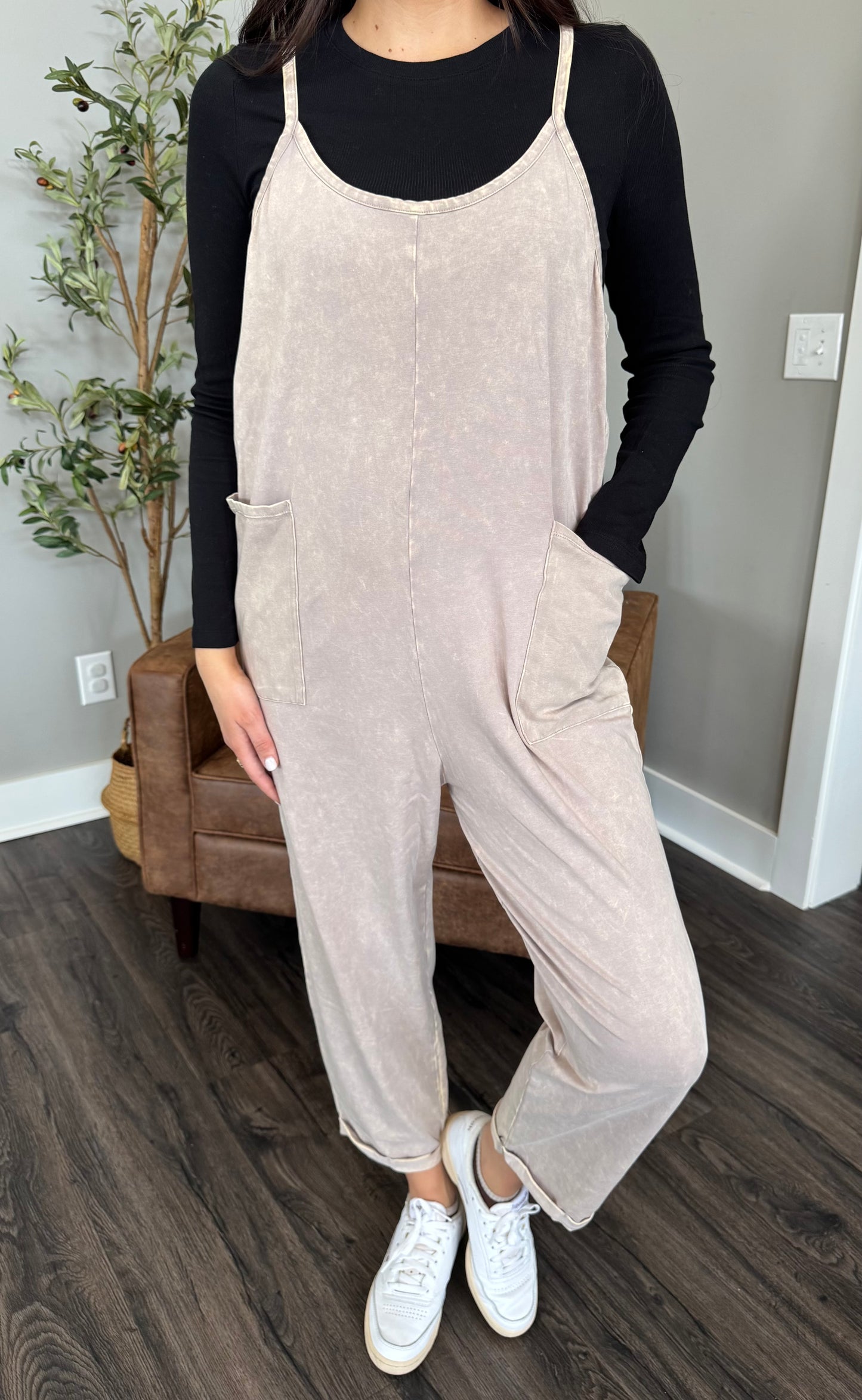 Kate Onesie - Ash Mocha
