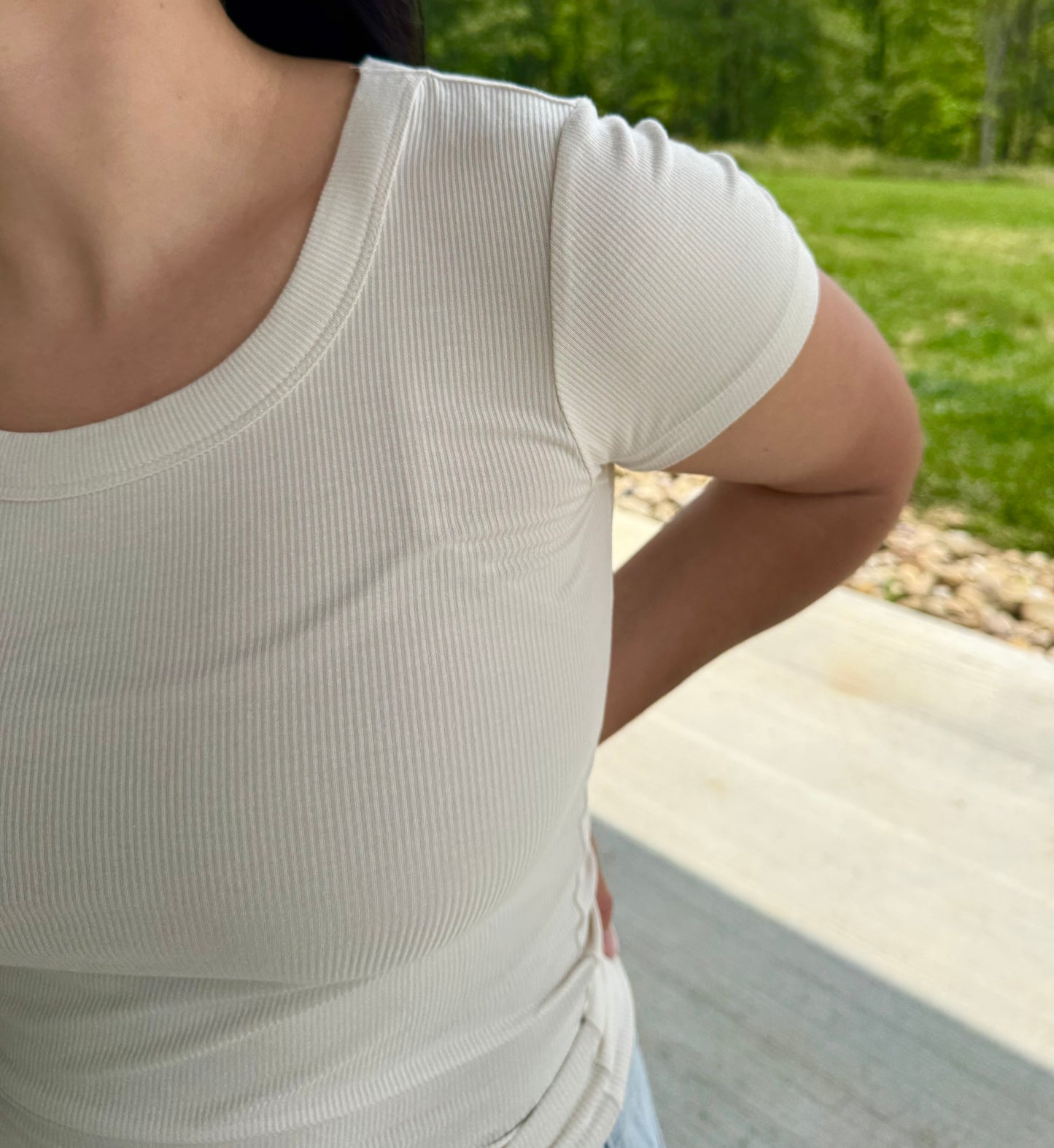 Miley Tee - Sand Beige