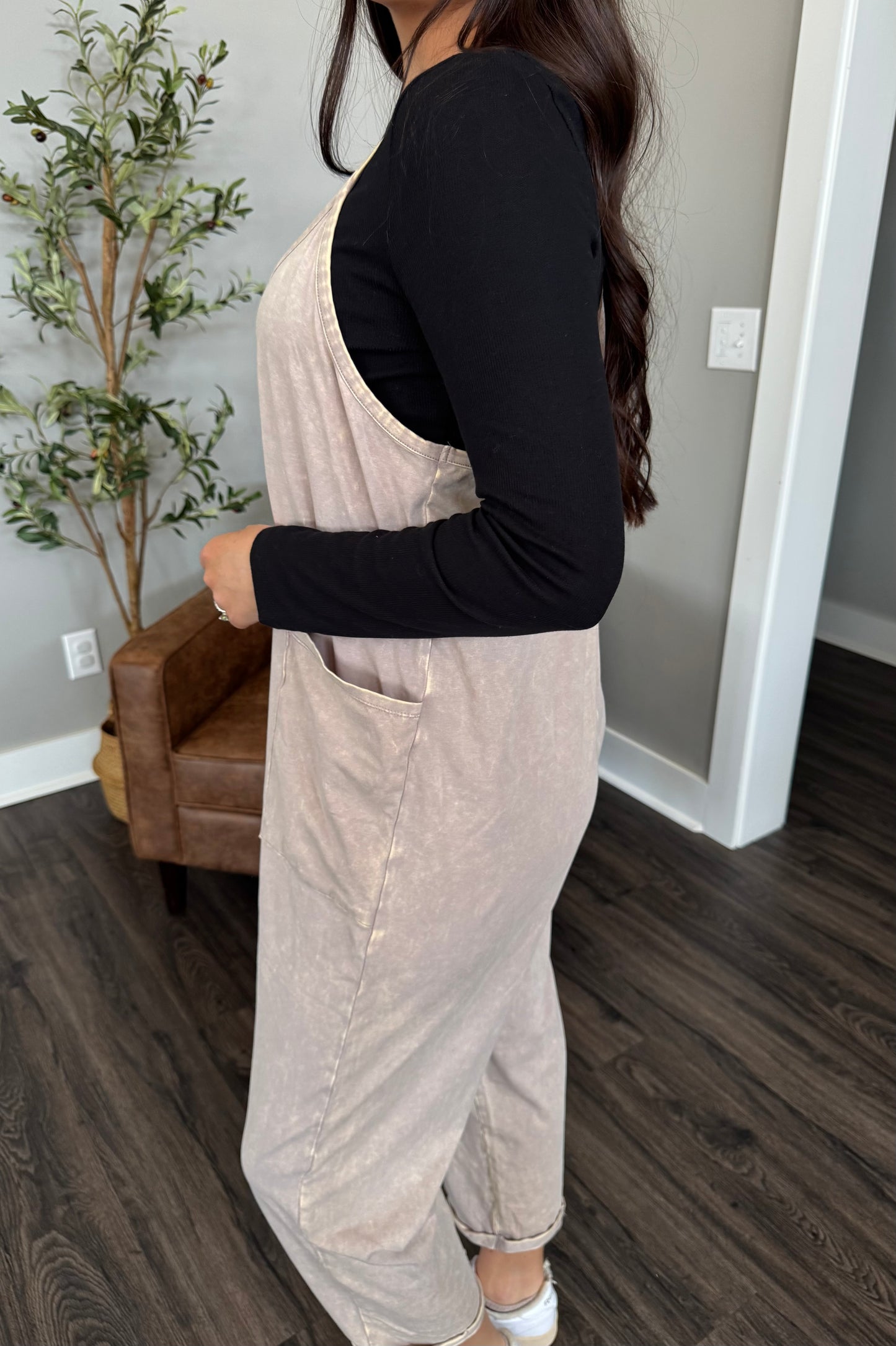 Kate Onesie - Ash Mocha
