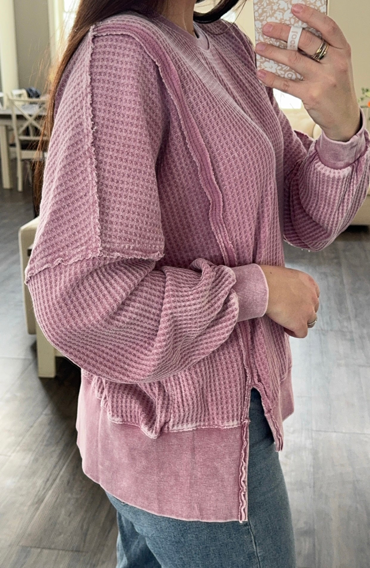 Everyday Waffle Pullover