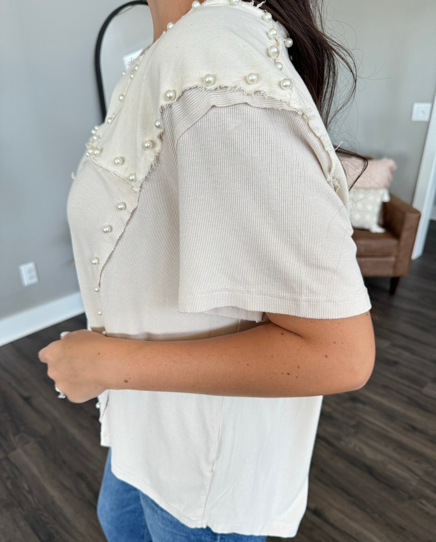 Marie Pearl Top - FINAL SALE
