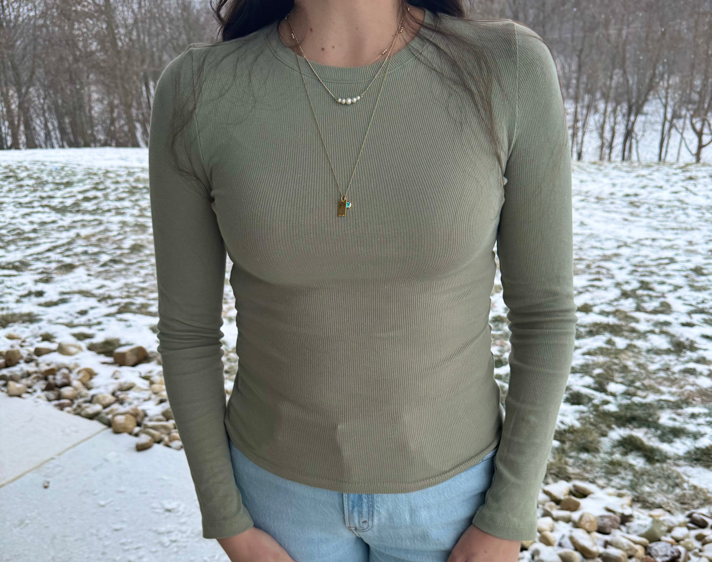 Essential Ribbed Long Sleeve - FINAL SALE