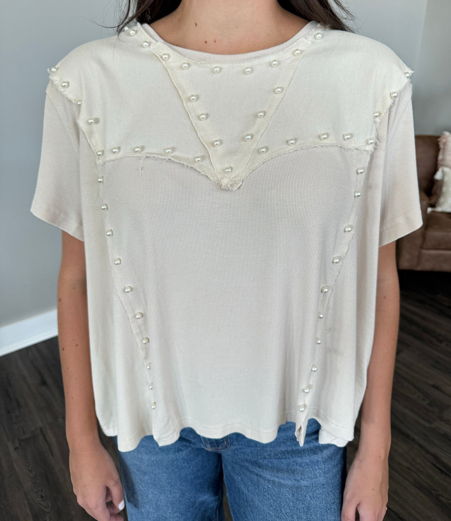 Marie Pearl Top - FINAL SALE