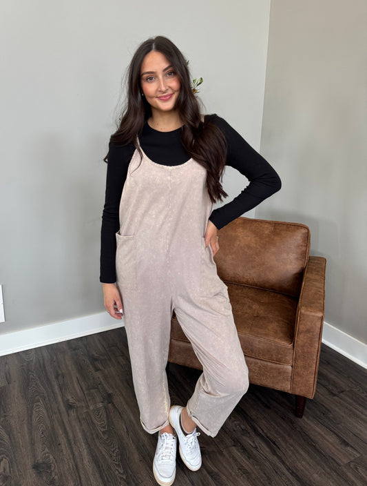 Kate Onesie - Ash Mocha