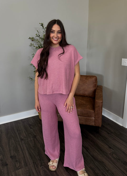 Hadley Lounge Set - Rose