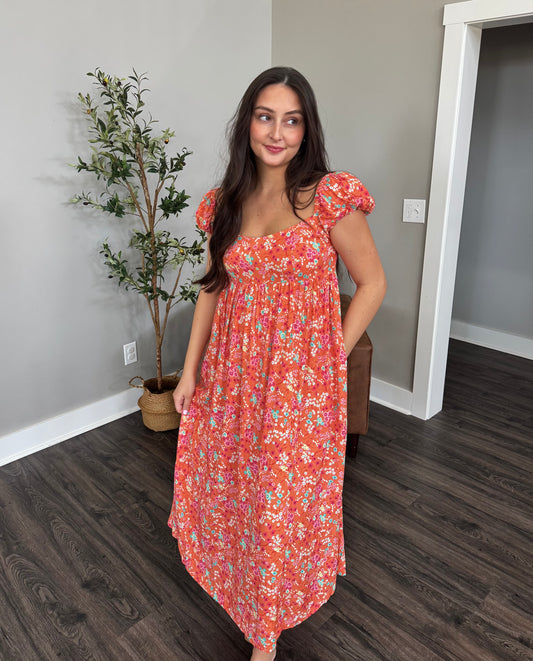 Spring Fling Midi Dress