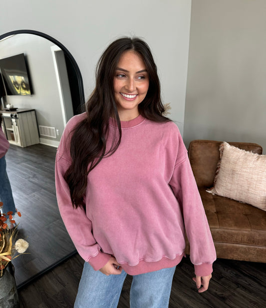 Vintage Washed Crewneck - FINAL SALE