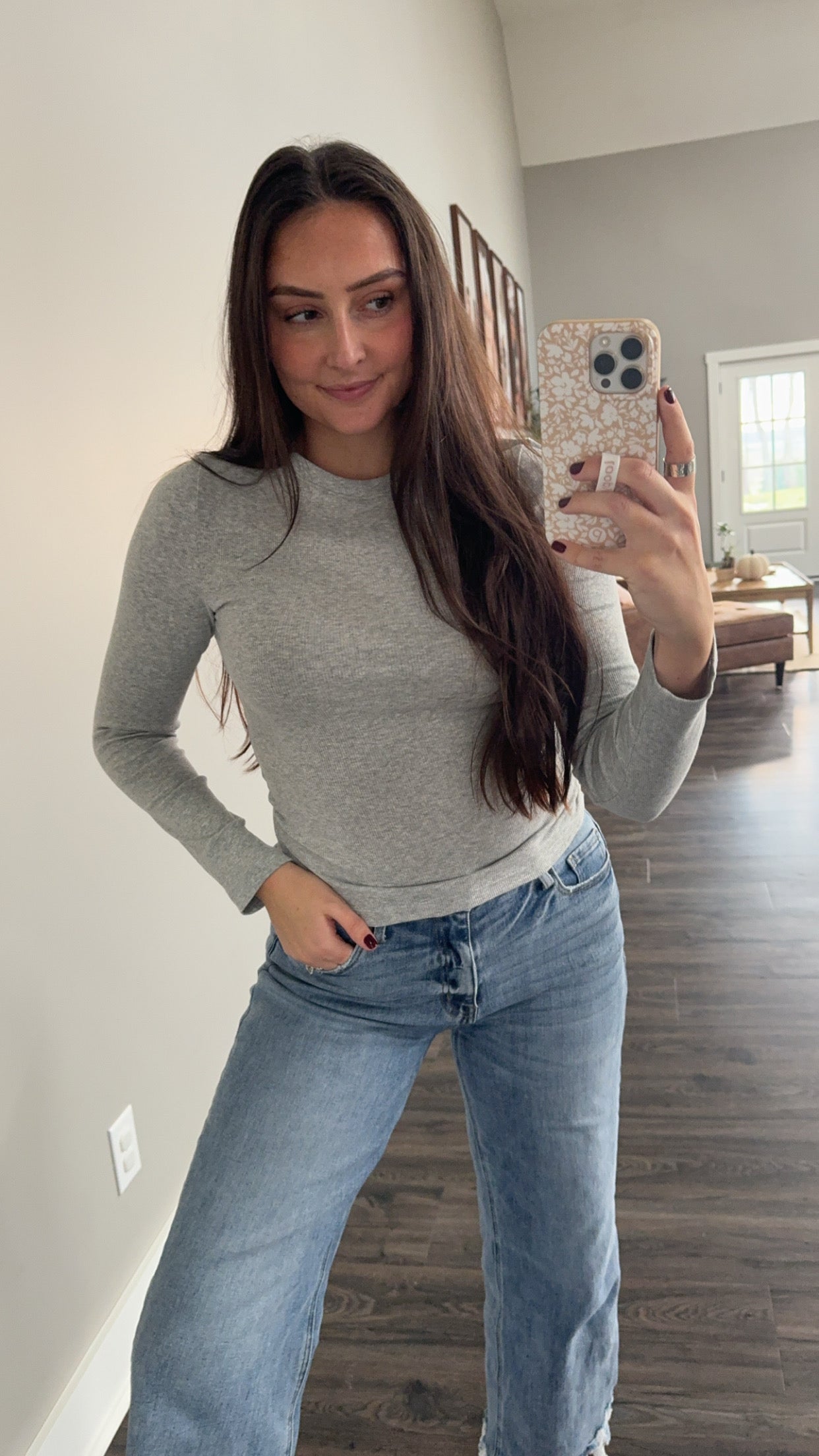 Essential Ribbed Long Sleeve