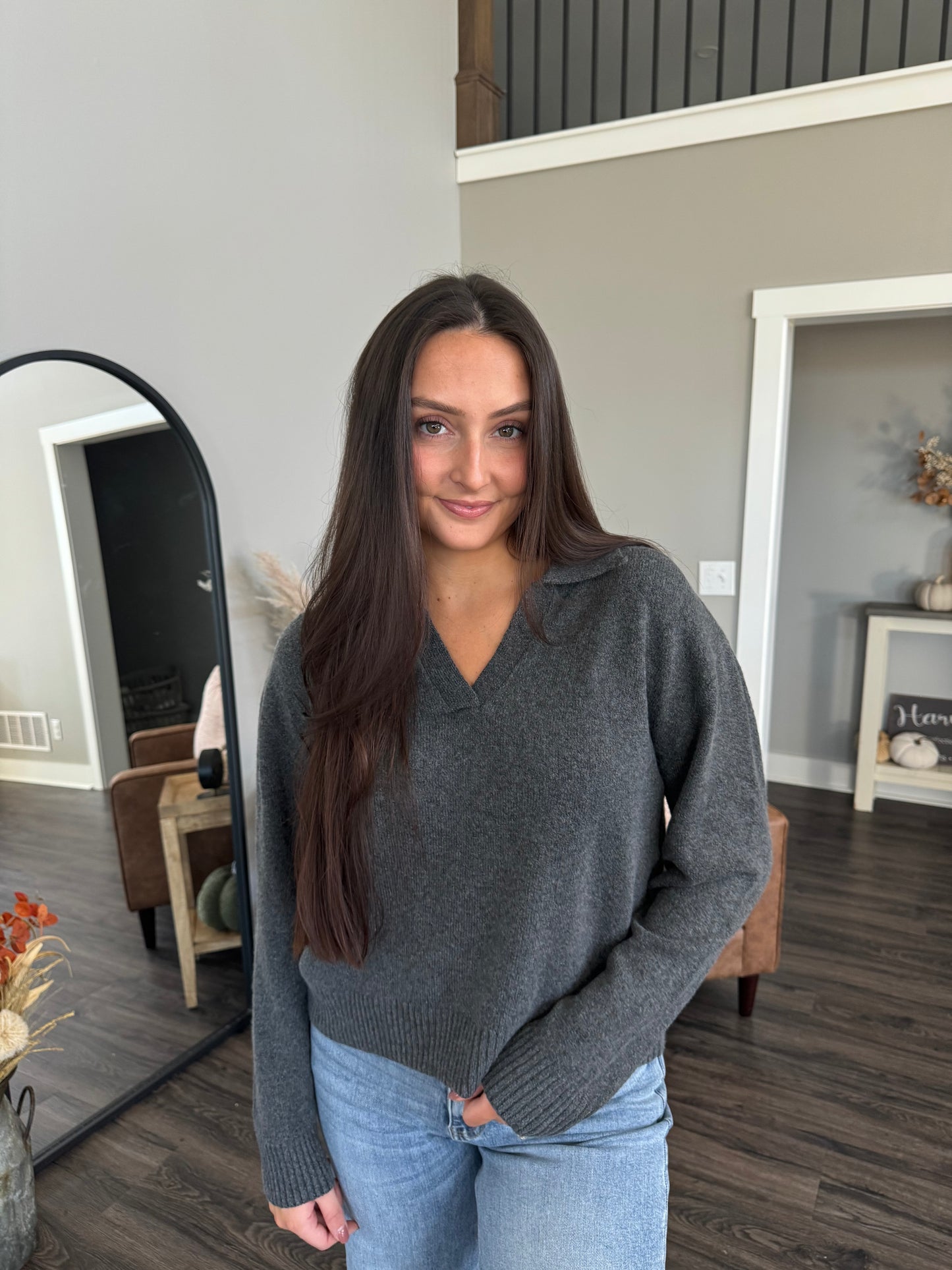 Victoria Collared Sweater - FINAL SALE