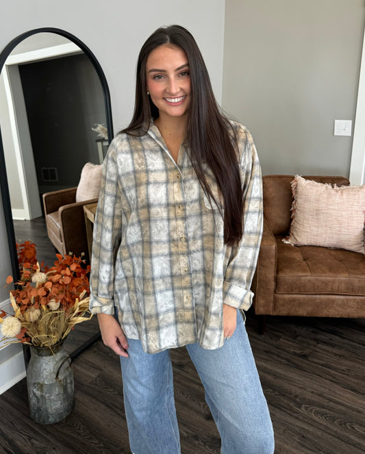 Carolina Washed Flannel - FINAL SALE