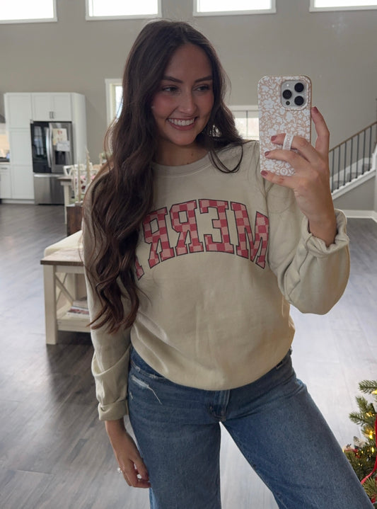 Merry Crewneck - FINAL SALE