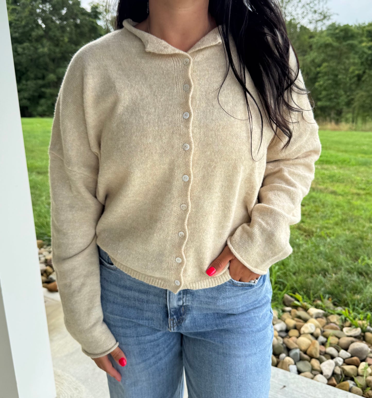 Novi Cardigan - Natural