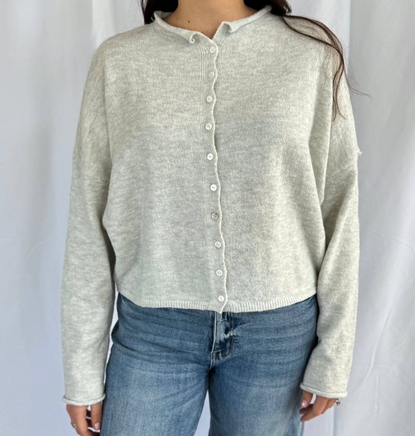 Novi Cardigan - Light Grey