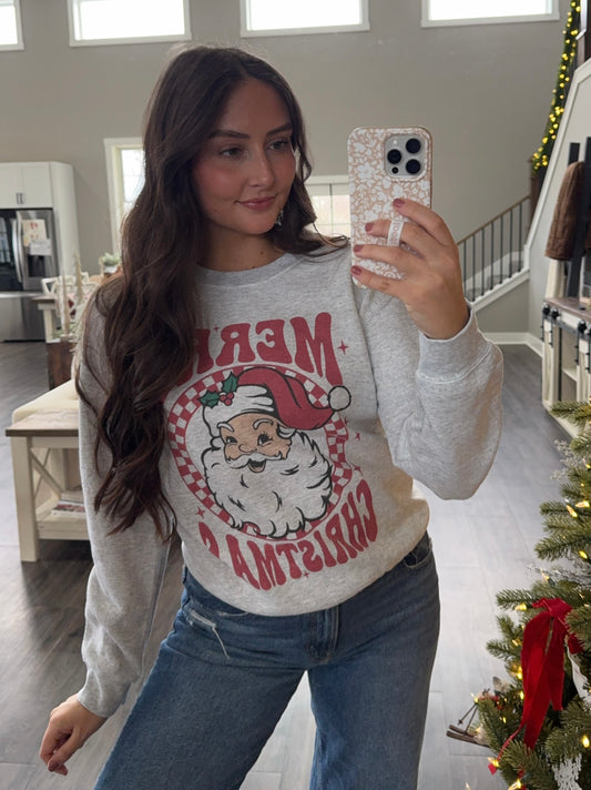 Merry Christmas Crewneck - FINAL SALE