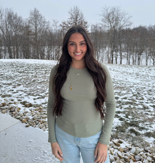 Essential Ribbed Long Sleeve - FINAL SALE